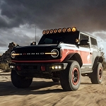 KC HiLites Gravity® Titan® Overhead Light Bar for Ford Bronco 2021-2026